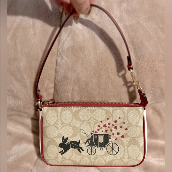 NWT Coach 2023 Lunar New Year Nolita In Signature Canvas with dust bag - Picture 2 of 7